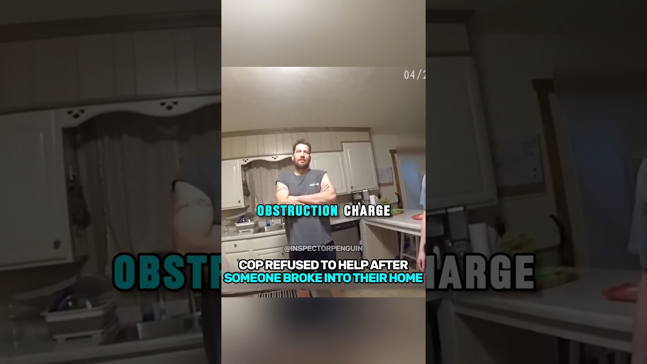 Cop Refused To Help After Someone Broke Into Their Home 🤯