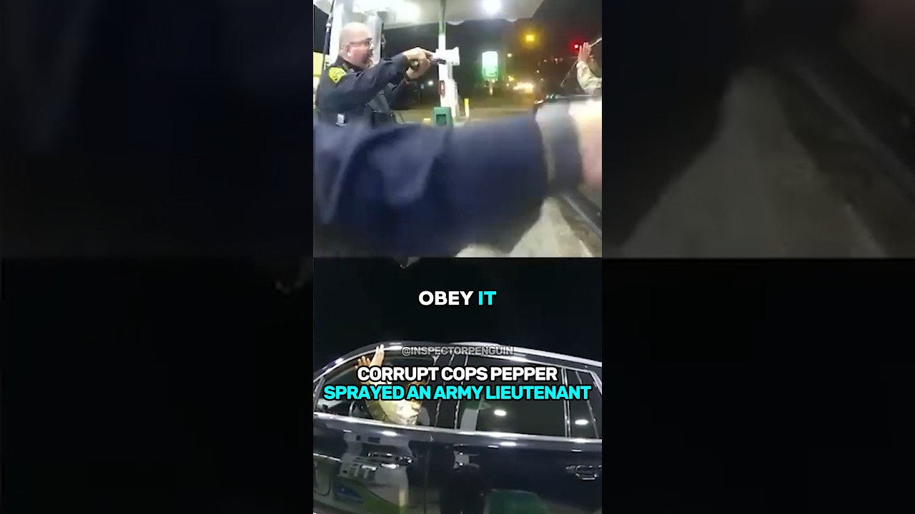 Corrupt Cops Pepper Sprayed An Army Lieutenant 🤯