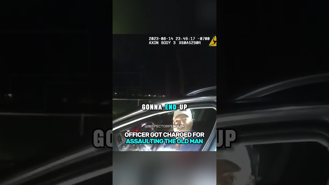 Officer Got Charged For Assaulting The Old Man 🤯