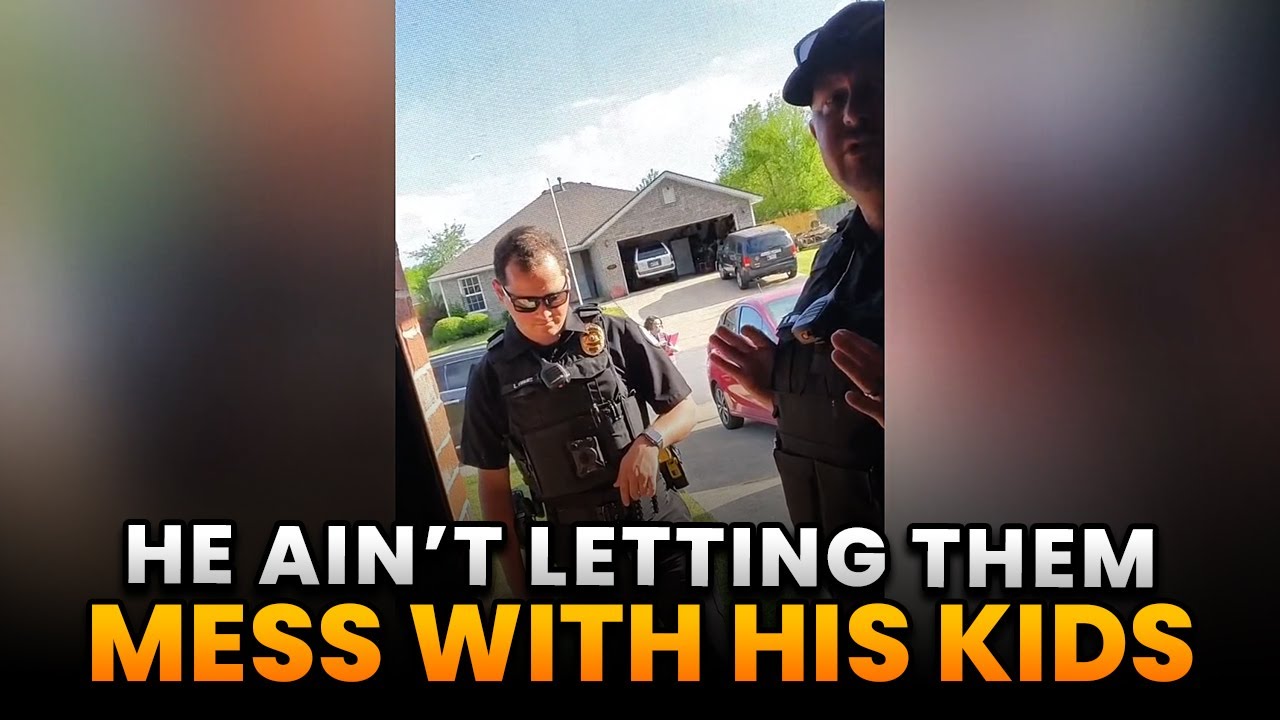 These Cops Thought They Are Above The Law When They Tried To Threaten Him With His Kids