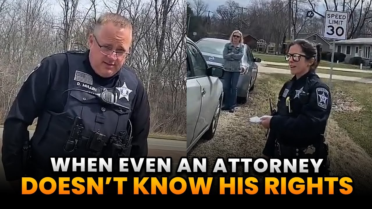 When Law Enforcement Officer Thinks Exercising Your Rights Is BIZARRE (TYRANTS OWNED)